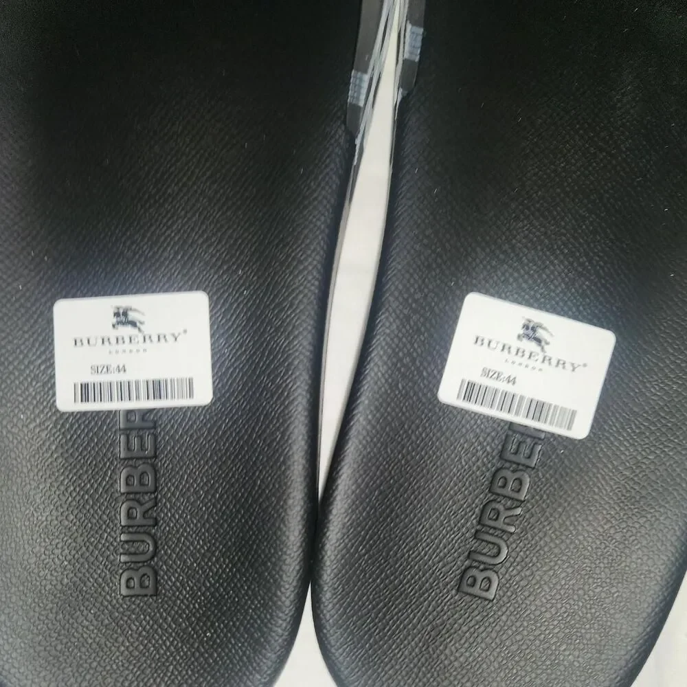 Burberry Men's Black Slides